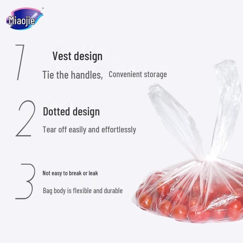 MiaoJie Medium T-Shirt Handle Food Bags