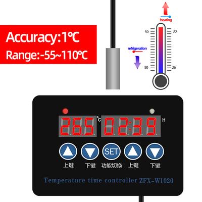 ZFX-W1020 Microcomputer Temperature Controller 220V Digital Thermostat Time Controller Adjustable Thermostat Thermoregulator