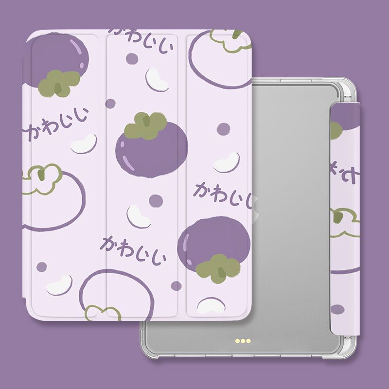 Etui na iPad Air5 Nowy świeży styl kreatywny wzór owocowy etui na iPad dla iPad Air4 2022 10. 10.9 2021 7 8 9. 10.2 Pro11 Pro13 2024 z uchwytem na Apple Pencil