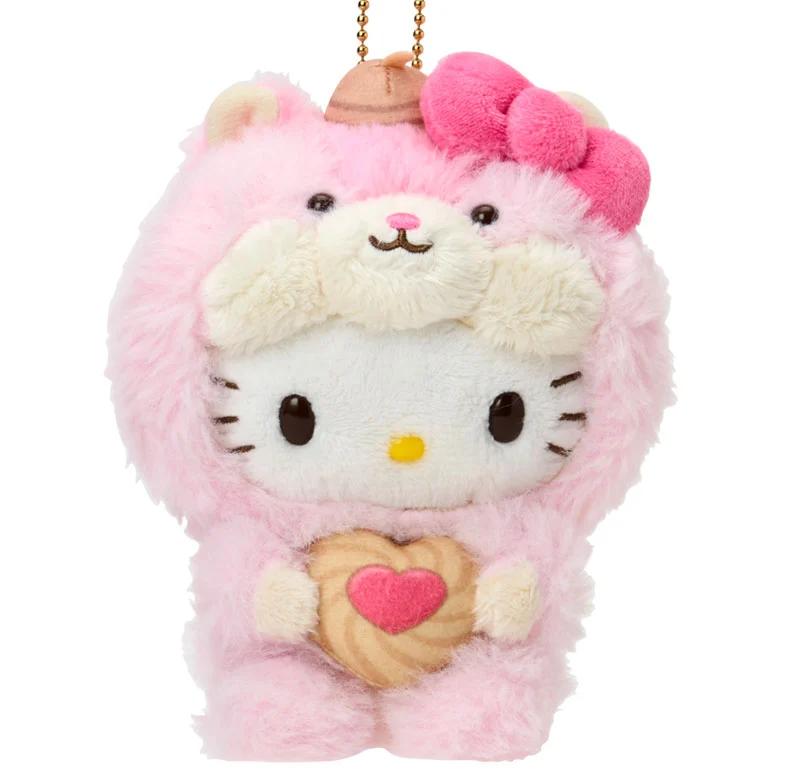 Sanrio Hello Kitty Mascot Holder (Fluffy Squirrel) Japan NEW Sanrio Characters