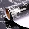 Black Marble Peel and Stick Wallpaper Marble Self Adhesive Wallpaper Removable Contact Paper Waterproof for Cabinets Countertops