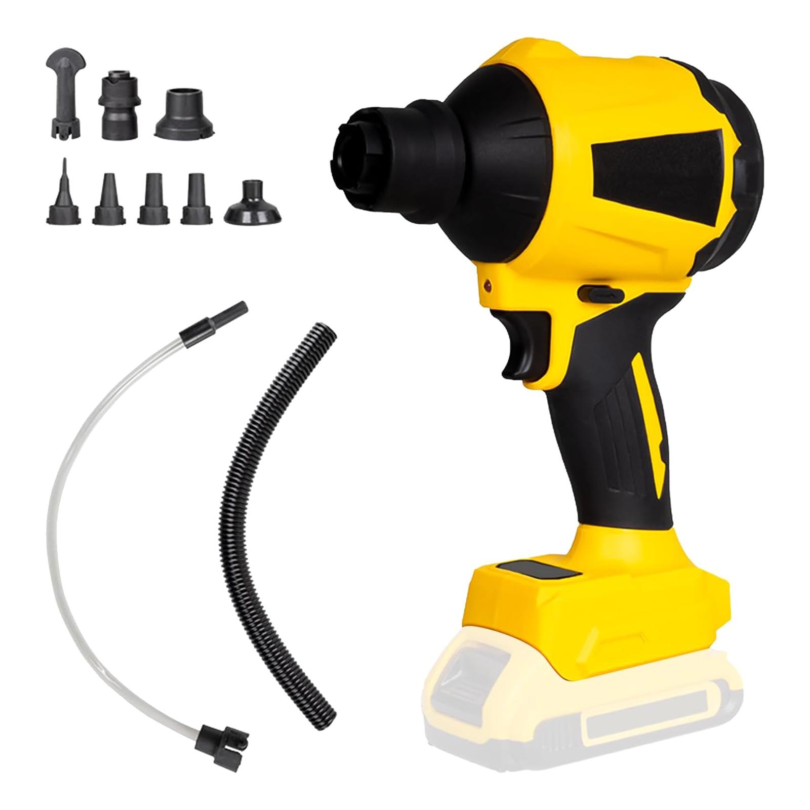 

Ручной беспроводной пылесос-воздуходувка и воздуходувка с 8 насадками, 1 шт. толстая гибкая трубка для очистки от пыли и мусора