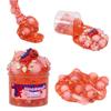 Festive Jelly Cube Crunchy Crystal Slime Kit, Soft Non-Sticky Stretchy Sludge, Ideal for Holiday Party & Festival Gifts