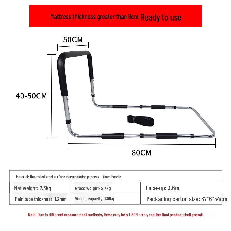 Elderly Pregnant Woman Bedside Handrail for Easy Get-Up