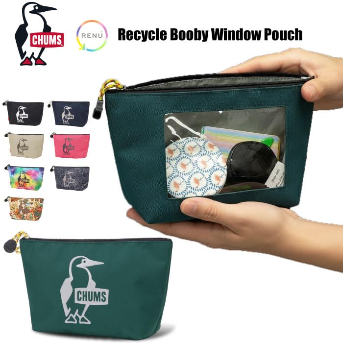 Chums Recycled Booby Fenster-Tasche CH60-4063 (N001: Marine)