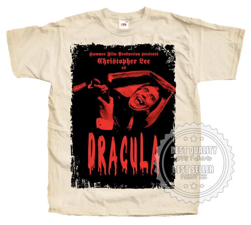 

DRACULA Vampire Poster T SHIRT Tee Ver14 Natural Vintage all sizes S to 5XL 2XL