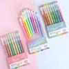 Fluorescent Color Gel Pen 0.6MM Tip Acrylic Gel Inks Pen Quick Dry for Note Taking Journaling Color Coding Highlighting
