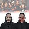 Läskig Störande Gore Mask För Halloween Kostymfest Och Teaterföreställningar