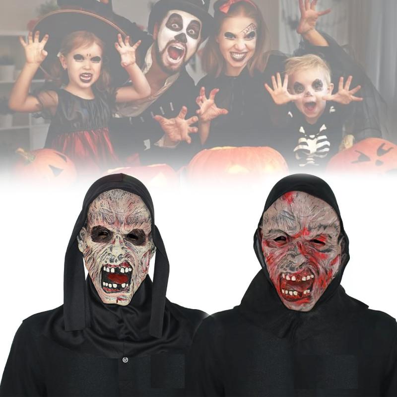 Läskig Störande Gore Mask För Halloween Kostymfest Och Teaterföreställningar