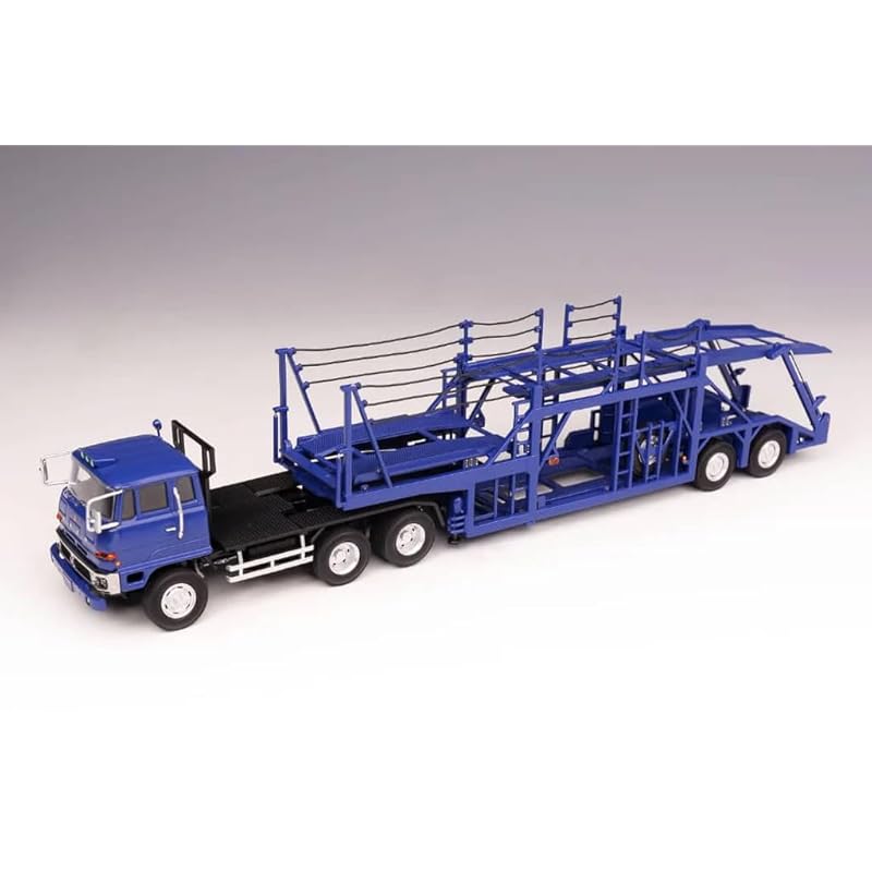 

DD-MODELS 1/64 Mitsubishi Fuso FV Погрузочная машина гусеничная синяя мини-машина FUSO TRANSPORTER [продукт]