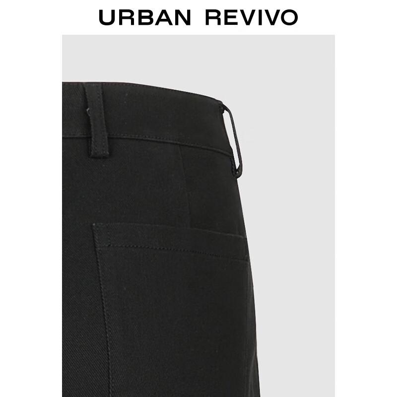 UR 2025 Autumn Women's Fashion Cargo Multi-Pocket Pleated Flared Pants