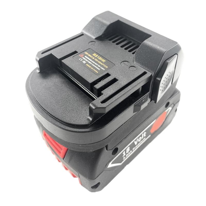A96I-For  Convert To Hitachi / Hikoki 18V Li- Battery Power Tool Battery Adapter Converter BS18HK BAT622 BAT618 Easy Ins