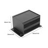 Aluminum Alloy Enclosure Electronic Protective Box Electronic DIY Instrument Project Case