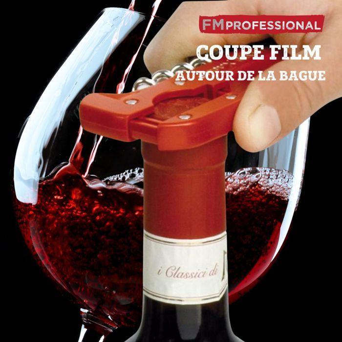 Fmprofessional tire-bouchon professionnel en acier inoxydable, acier inoxydable, noir, 50 x 50 x 20 cm