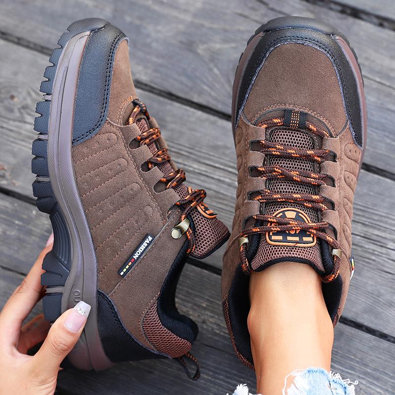 Hiking Shoe Outdoor Retro SuedeTactical Platform Women's Sneakers Spring Autumn New Anti Slip Mountaineering Camping Shoes