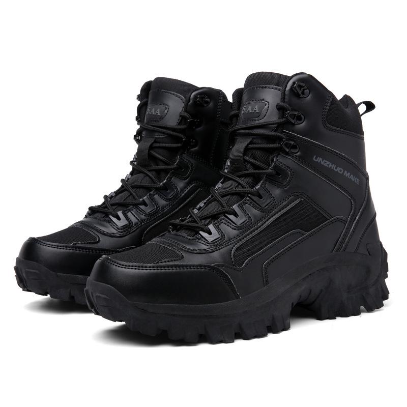 2026 Men s High-Top Tactical Combat Boots for Outdoor, Hiking, Mountaineering, and Desert Adventures 43