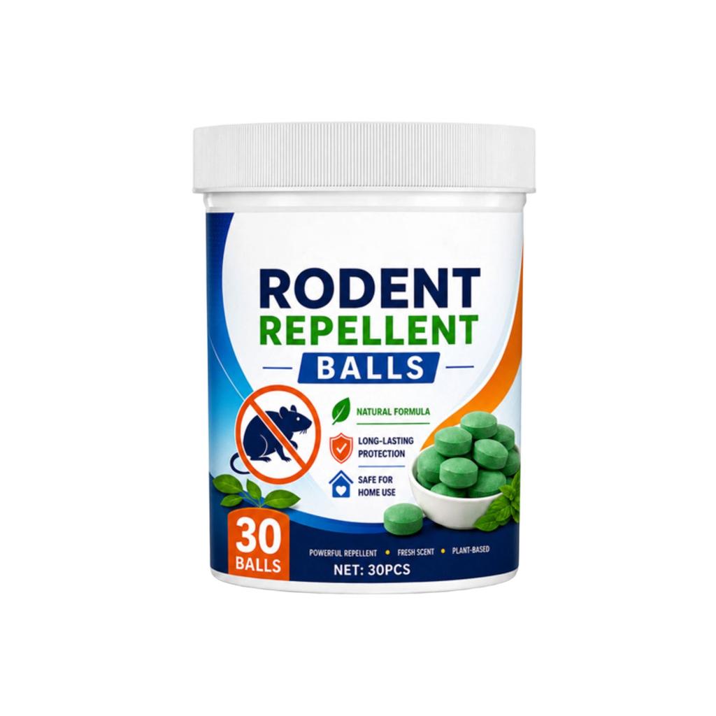 Palline Repellenti per Roditori Formula Naturale per Protezione a Lunga Durata Palline Profumate a Base Vegetale per Uso Domestico Confezione da 30 Pezzi