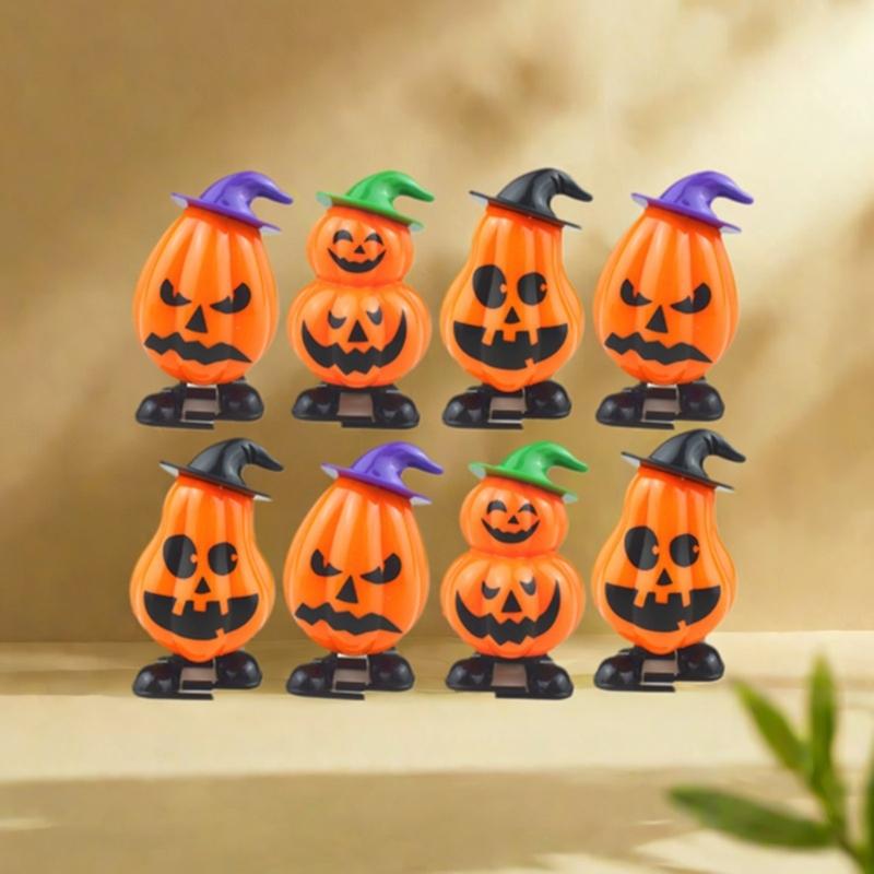 Halloween Party Decorations Halloween Pumpkin Wind Up Toy Clockwork Pumpkin Toy Classroom Reward Goodies Bag Fillers