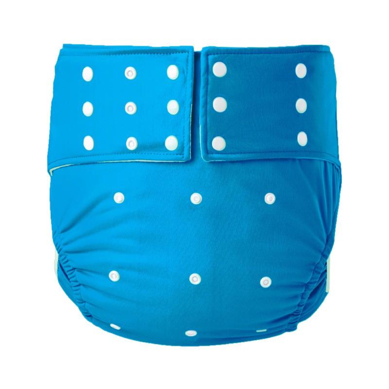 Reusable Adult Incontinence Briefs With Snap Leak-Proof Ice Silk Fabric Elderly Plus Size L XL