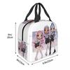 Rainbow High Sisters Insulated Lunch Bag for Women Leakproof RH KPOP Cooler Thermal Bento Box Kids School Children Lunchbag