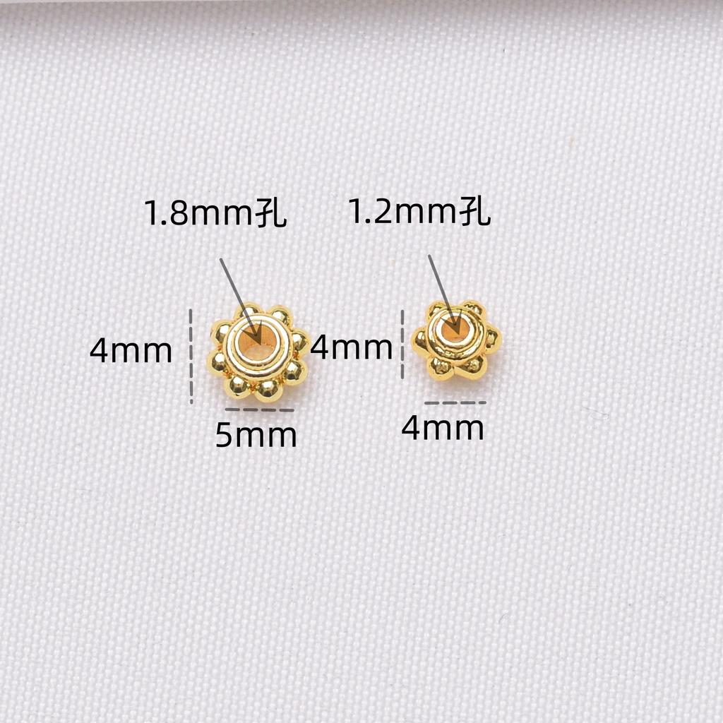 100pcs Color-Preserving Bead Bracelet, Bead Spacer, Diy Handmade Bracelet, Necklace, Beaded Material Spacer.