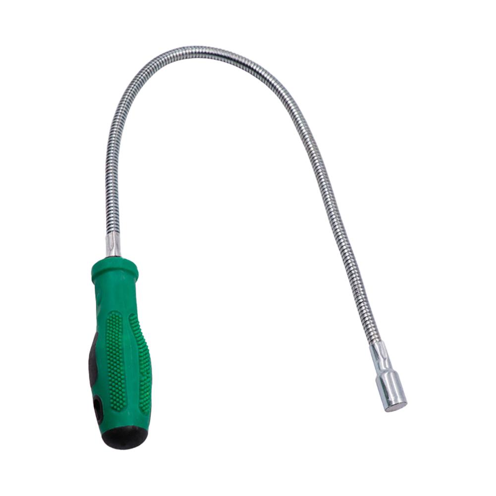 54CM Extendable Bendable Strong Magnetic Pickup Tool Automotive Metal Parts Screw Nut Retriever with Non-Slip Handle