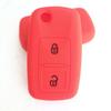 Silicone Key Cover For Seat Ibiza Leon Car Styling Key Holder Remote Flip Key Fob Protector Case
