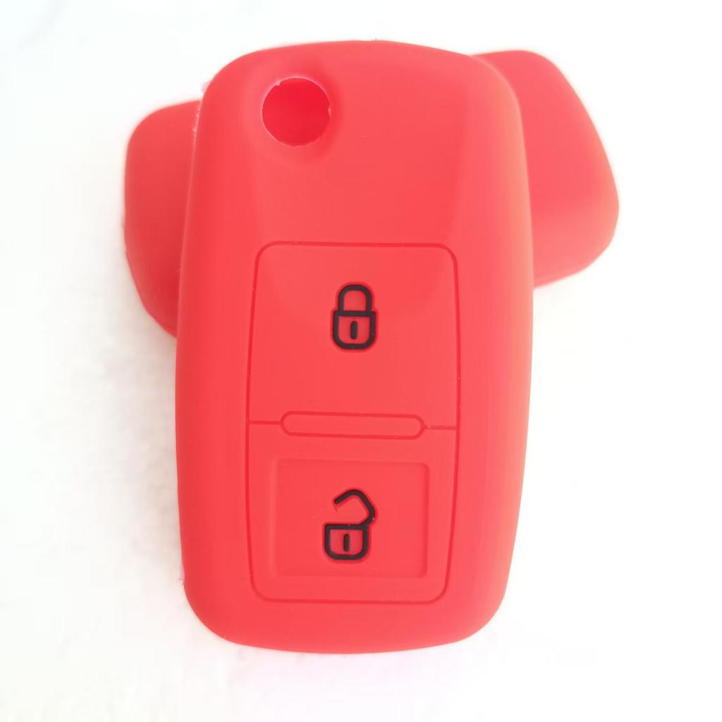 Silicone Key Cover For Seat Ibiza Leon Car Styling Key Holder Remote Flip Key Fob Protector Case