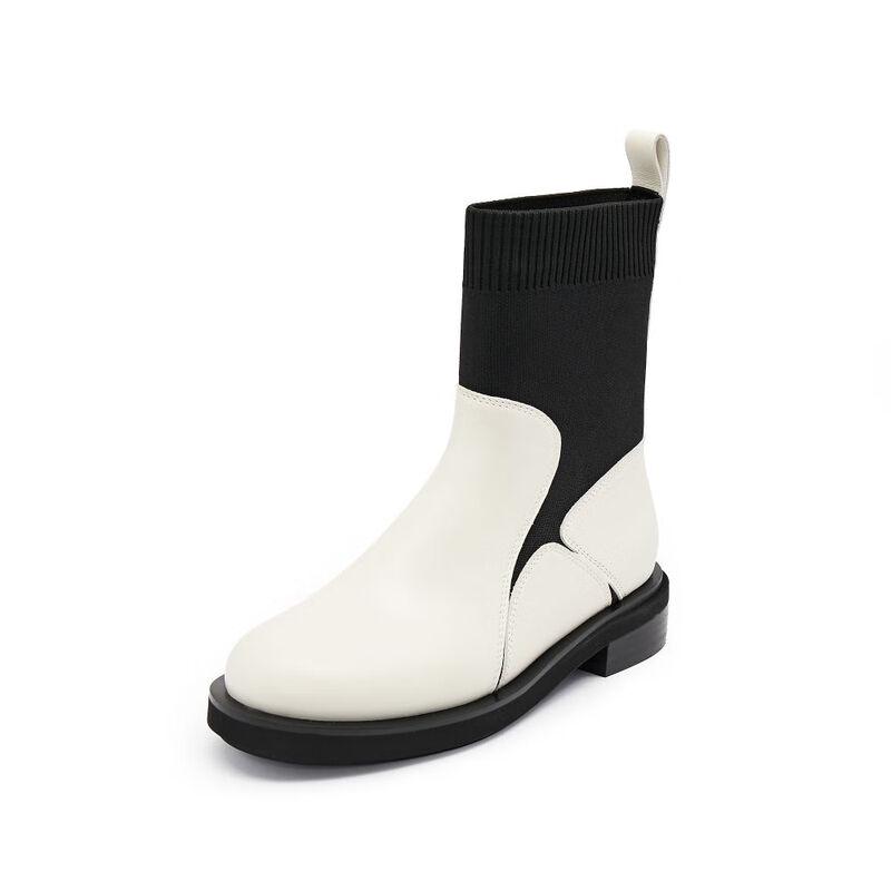 STACCATO Women s Mid-Heel Sock Boots 37