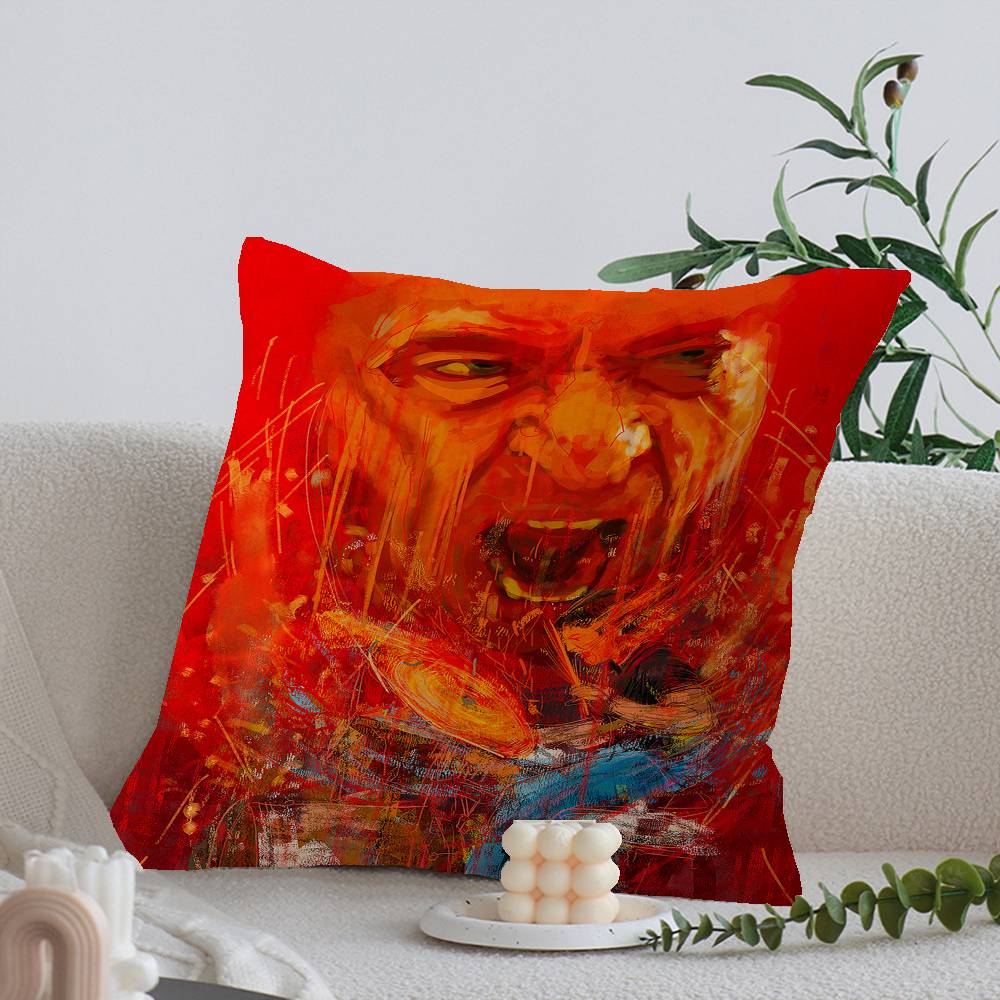 

Film Classic Whiplash Pillow Covers Cartoon Sofa Decorative Home Double-sided Printing Short Plush Cute Cushion Cover 12x12Inch