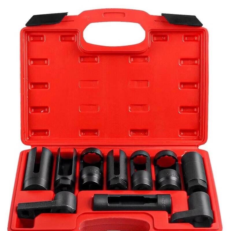 10-Piece Oxygen Sensor Socket Tool Set