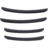 Car Wheel Tires Eyebrow Arch Trim Lips, ABS Automotive Fender Flare Arch Lip Trim Strip, Anti Collision Wheel Mudguard Strips Compatible with Supra