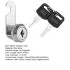 Drawer Lock with 2 Keys Heavy Duty Zinc Alloy Universal File Cabinet