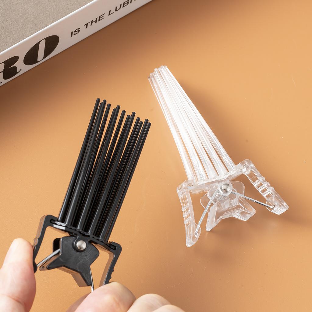 2pcs Simple Fluffy Hairpin Curling Root High Natural Fluffy Hair Clip Women Hair Curler Hair Curler Styling Fluffiness Tool Comb