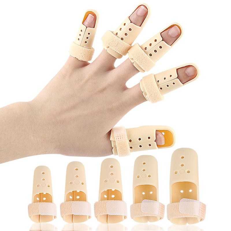 Unisex Basketball Finger Sleeves: Finger Splint Protection for Extensor Tendon Rupture and Joint Dislocation.