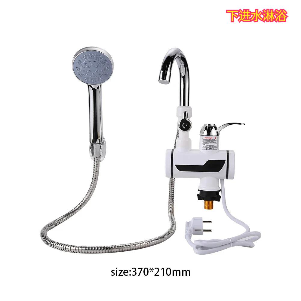 

3000W Tankless Water Heater Faucet Shower Instant Electric Tap Heating Hot Water for Kitchen and Bathroom
