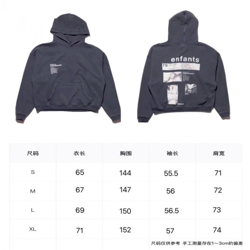 Oversized Unisex Hooded Sweatshirt With Distressed Washed Letter Print Cotton Blend Casual Top Teens Adults