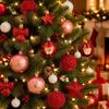 35Pcs/Set Creative Christmas Ball 6CM Xmas Ornament Ball Durable Xmas Baubles  Scene Supplies