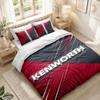 Bedding Set 1 Duvet Cover 2 Pillowcases Kenworth Print Bedroom Home Decoration