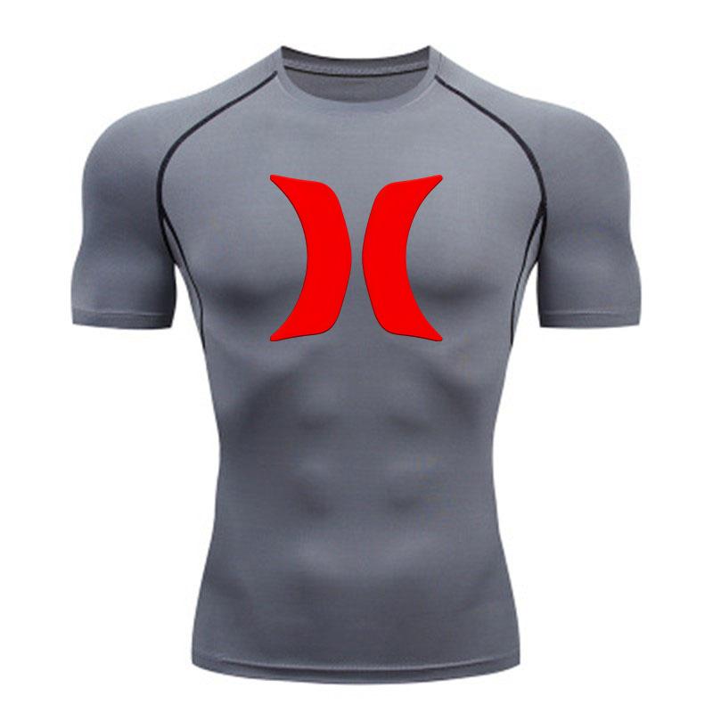 Men's Quick Dry Compression Fitness T-Shirt Breathable Stret