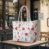 Christmas Print Women's Tote Bag Fashion Portable Shopping Handbag for Daily Use