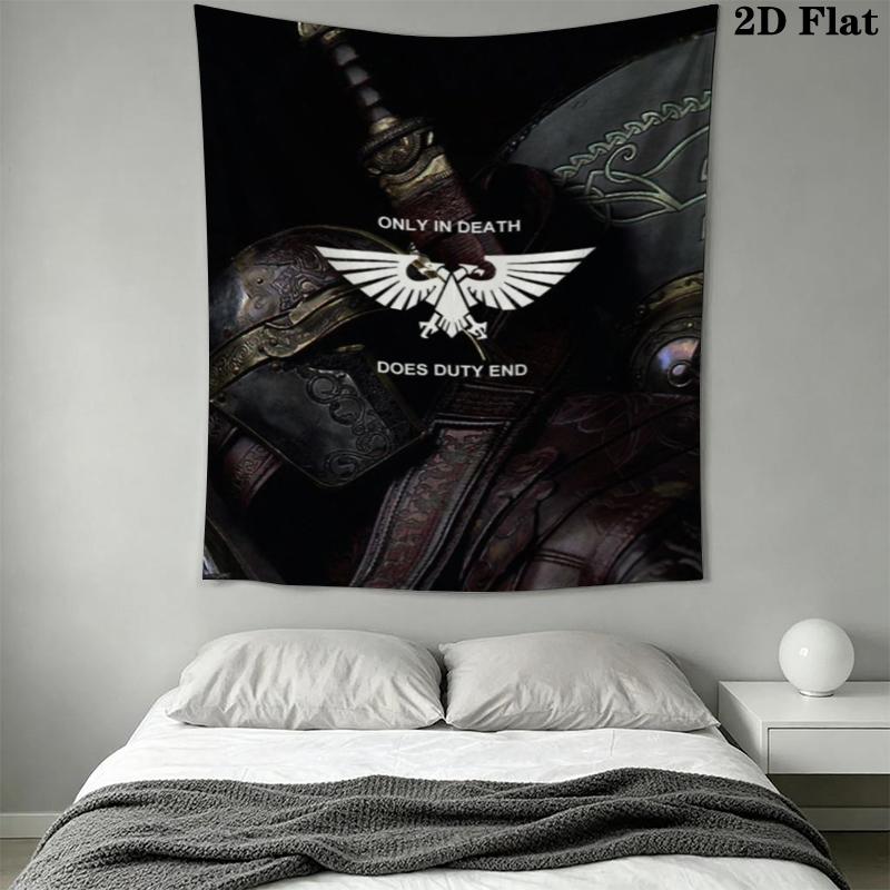 Warhammer 40K Faliszőnyeg Esztétikus Falra Akasztható Nyomtatott Szövet Pléd Dekoratív Szőnyegek Hálószobába Nappaliba Lakásdísz