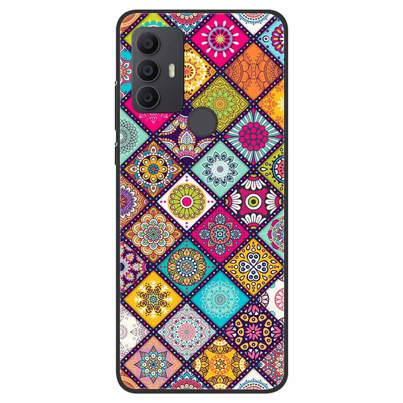 For TCL 30 SE Case 305 306 Soft Silicone Cool Cartoon coque For TCL 306 305 Back Cover Para TCL 30SE Cases Fashion TPU Fundas