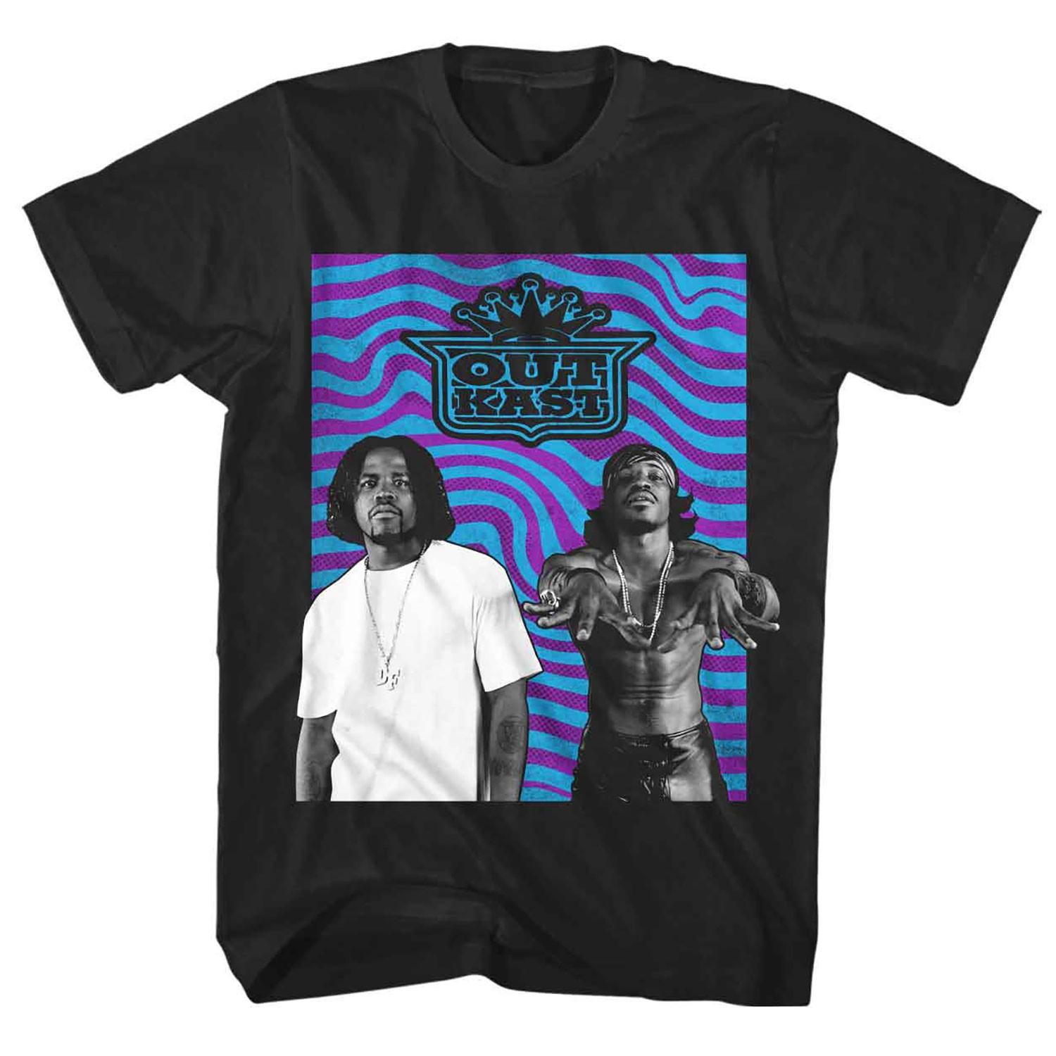 Men s Outkast Stankonia Squiggle T-shirt X-Large Black M