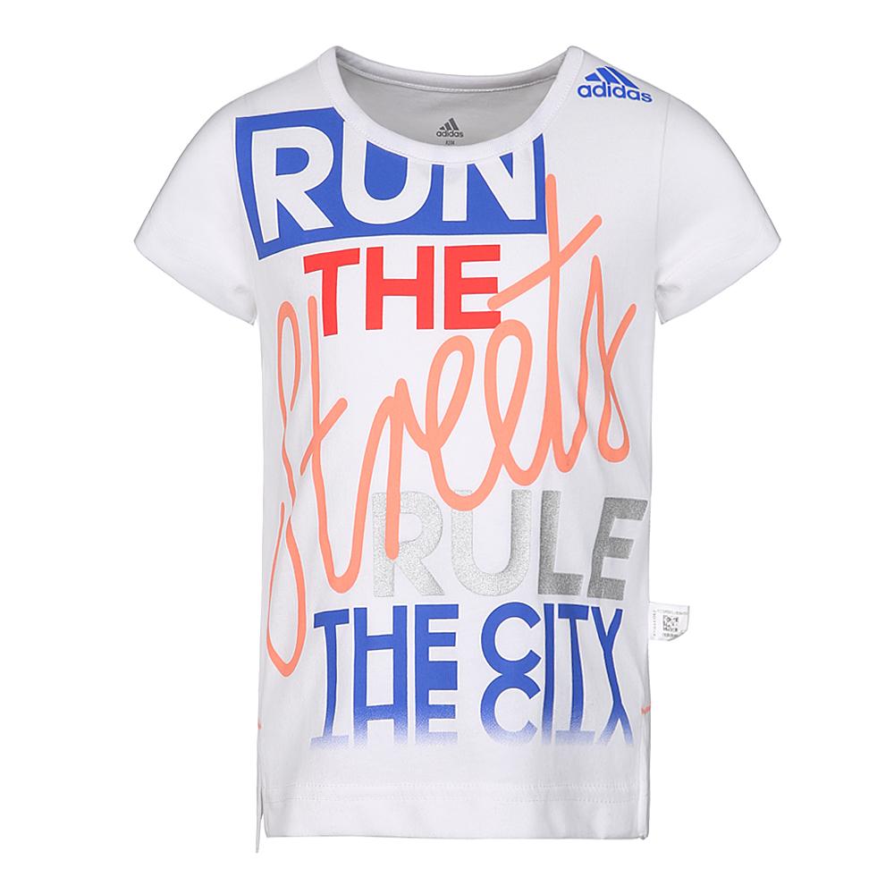 Adidas T Shirt White Children Aged 3 7 Years Old CF6635 128