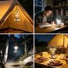 Lepro Lantern, USB Rechargeable, Retro LED Lantern, Stylish Camping Lantern with Antique Style, Perfect for Solo Camping [High Brightness, Switchable