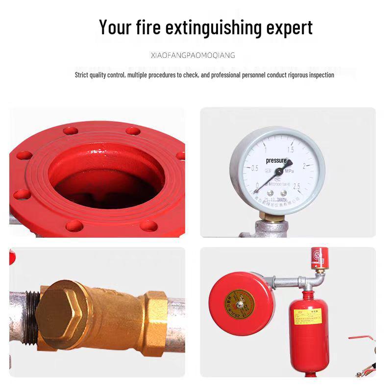 ZSFZ100 Grooved Fire Alarm Valve - Thick, Wear-Resistant Stainless Steel, National Standard Compliant