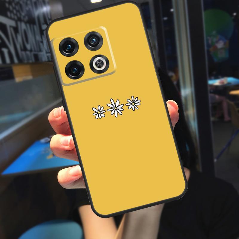 Daisy Sunflower Floral Flower Funda For OnePlus 10T 8T 9RT 12 13 13R 11 9 10 Pro OnePlus Nord 4 CE 2 3 Lite N20 N30 Case