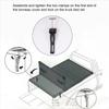 Truck Bed Maintenance Pickup Truck Clip T-Bolt Cable Tie Attaches Black ABS Plastic Compact Size Easy Installation