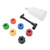 8Pcs Engine Oil Funnel Set Nylon Steel Anti Leakage High Temperature Proof Automotive Engine Oil Dispenser Funnel Kit